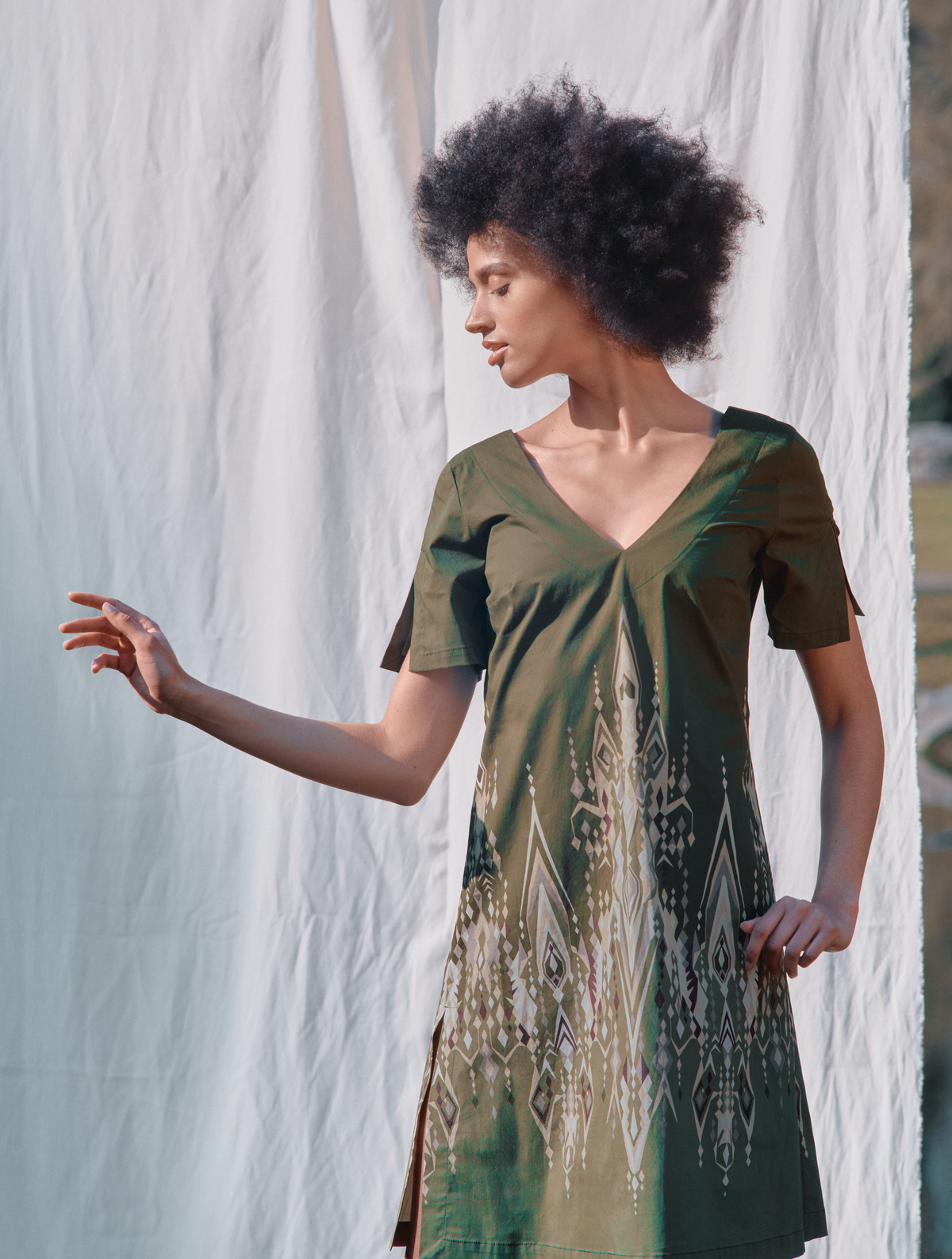 Biacco Caftan Dress