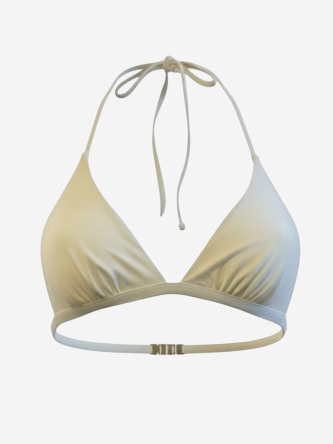 Stresa trojúhelníkový bikini top - slonová kost